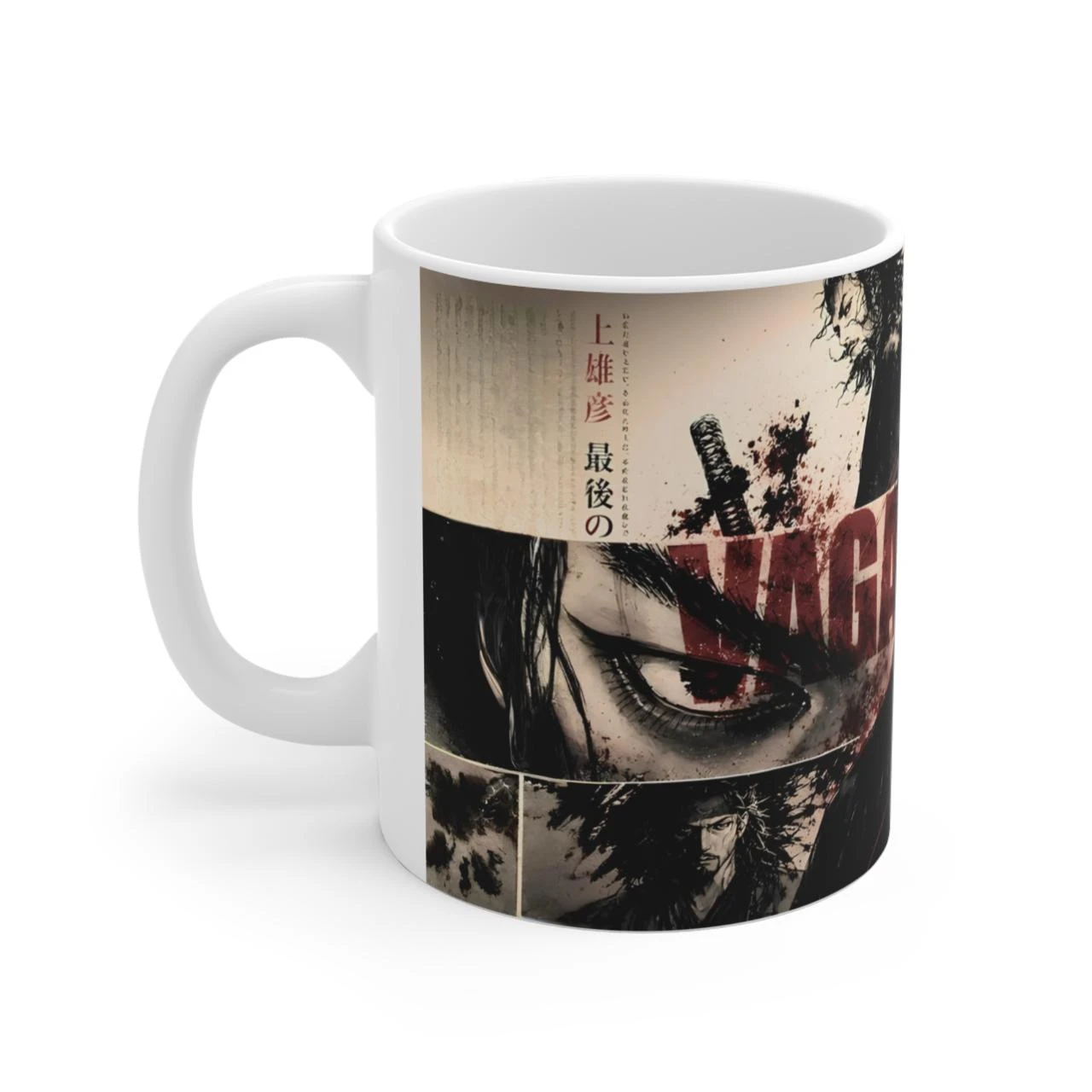 ☕ Taza de Cerámica – Vagabond ⚔️🌸 – photo 2